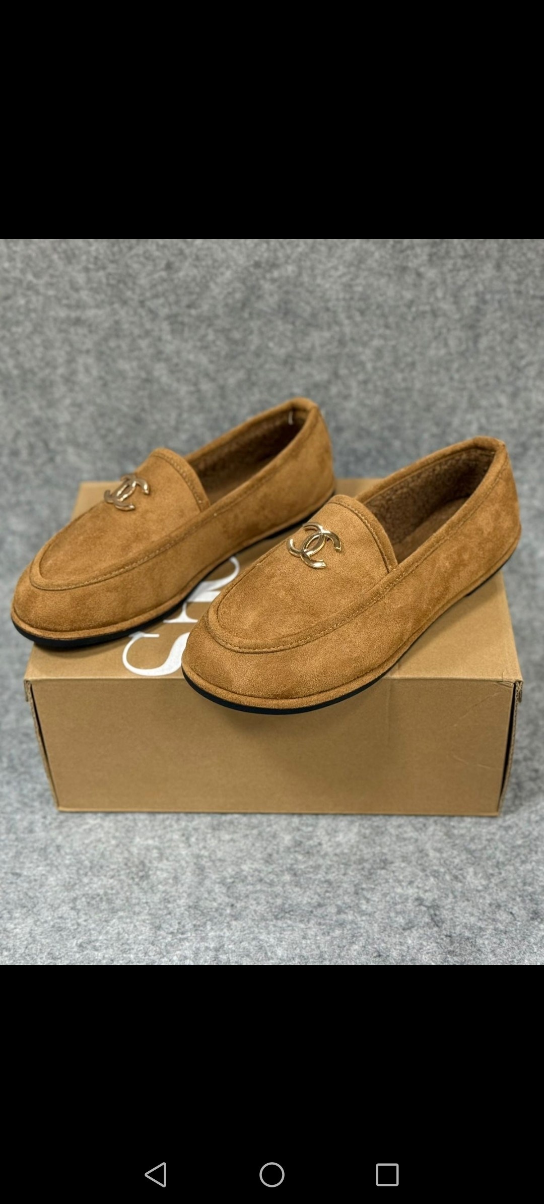 лоферы chanel,,женские замшевые лоферы chanel коричневые с мехом,лоферы женские на меху chanel,лоферы шанель