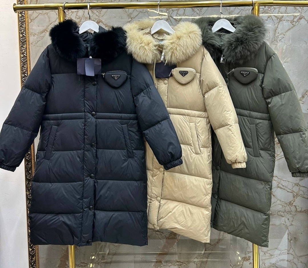 пуховик max mara,пуховик prada,пуховик женский,длинные пуховики,пуховик прада женский