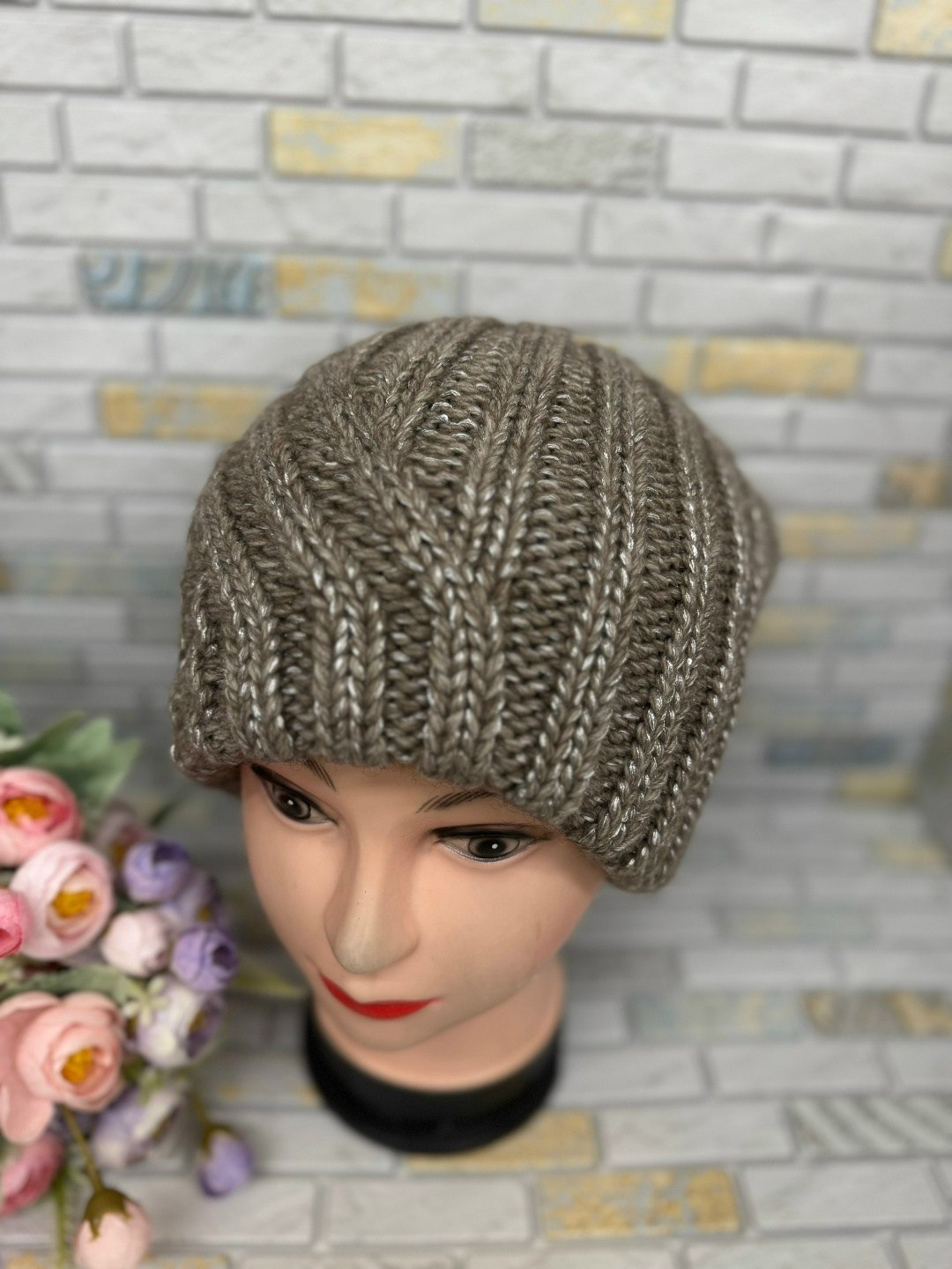 вязаная шапка,комплект шапки,женская вязаная шапка,шапка женская,шапки оптом