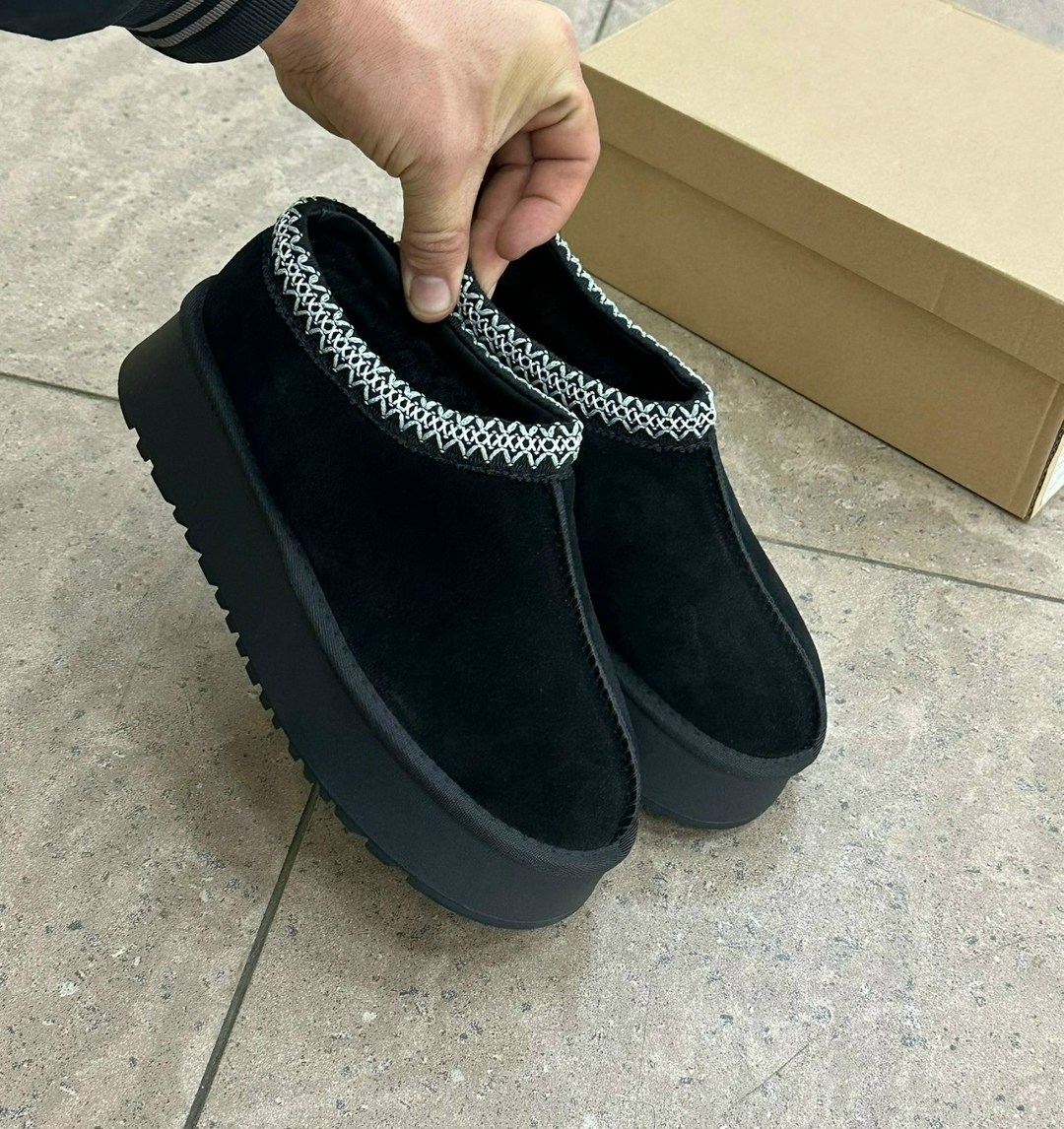,угги-мокасины замшевые натуральные зимние черные размер 36,женские угги,модные угги,зимняя  женская