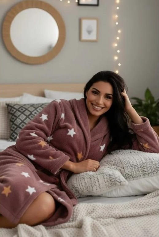 флисовый халат,халат розовый,женский халат,халат,халат домашний теплый