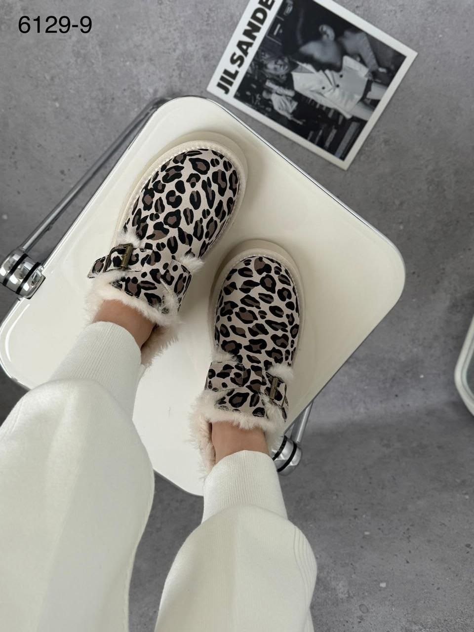 угги женские,,угги леопардовые, женская,зимние угги на платформе