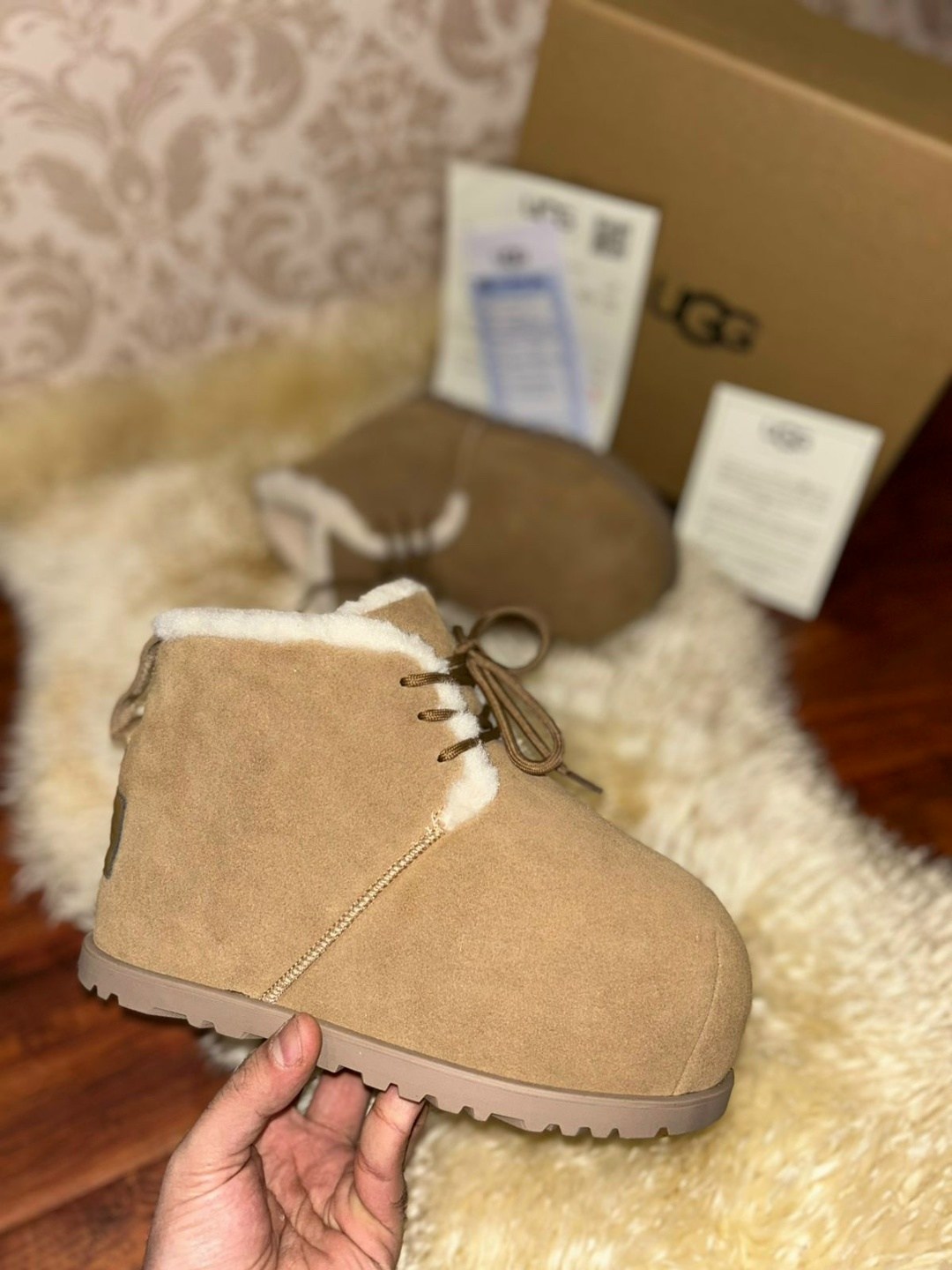 ,ugg neumel,ботинки ugg, для малышей,зимняя