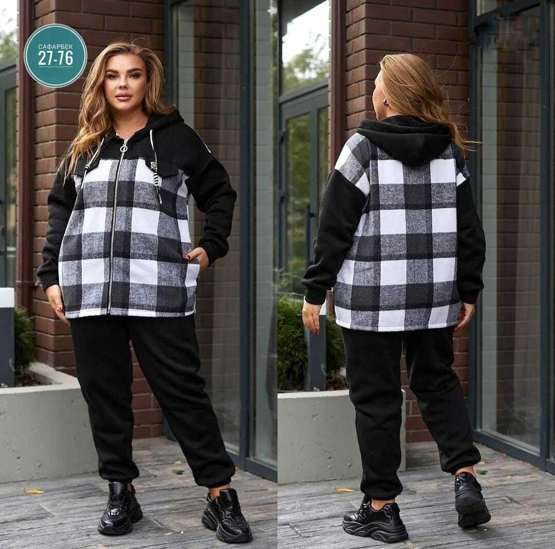 женский спортивный костюм больших размеров,теплый спортивный костюм,костюм двойка флис,теплый женский костюм плдс сайз,спортивные костюм