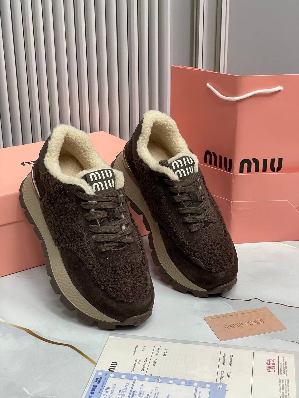 ,кроссовки с мехом,кроссовки женские,женские зимние кроссовки,кроссовки miu miu с мехом зимние