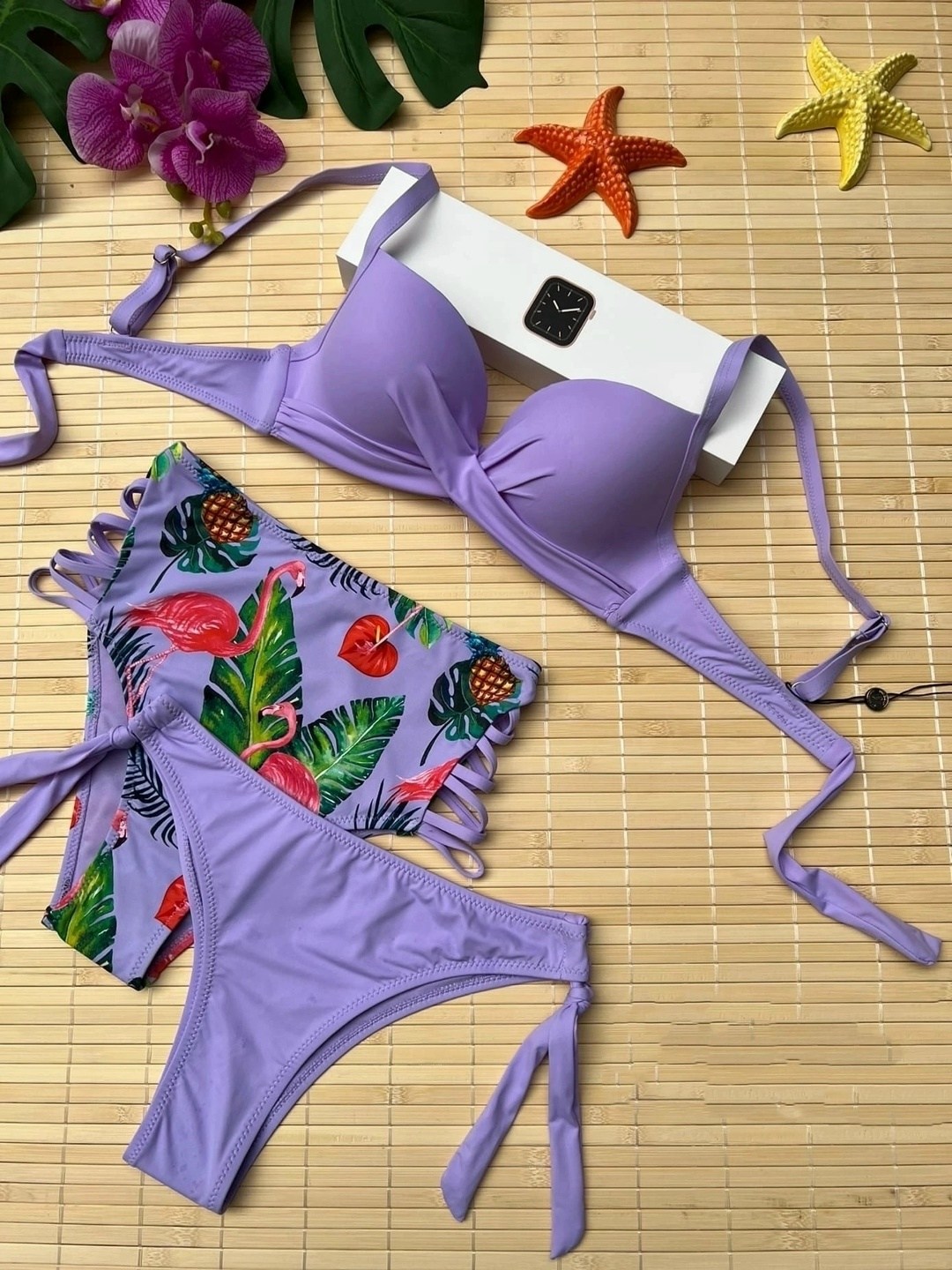 купальник тройка,раздельные купальник,женские купальники,купальник,купальник желтый