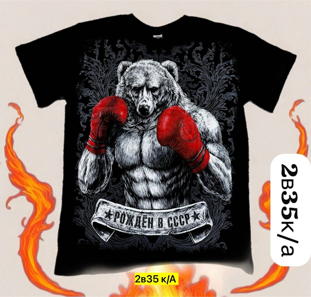 медведь боксер,футболка боевая россия,футболка мужская,футболка бокс,футболки боксерские мужские