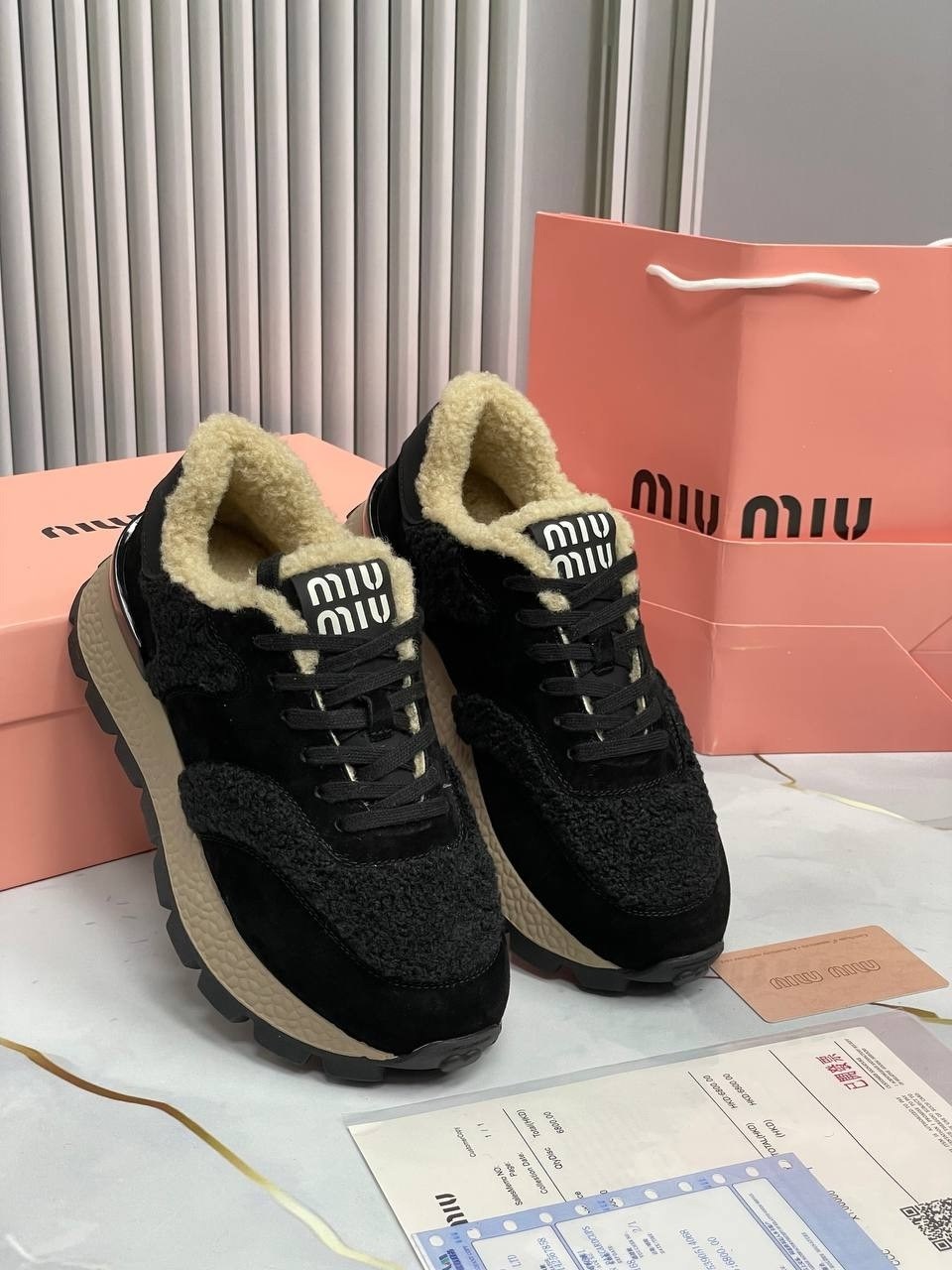 кроссовки женские,,кроссовки miu miu с мехом зимние,женские кроссовки miu miu,кроссовки зимние женские miu miu