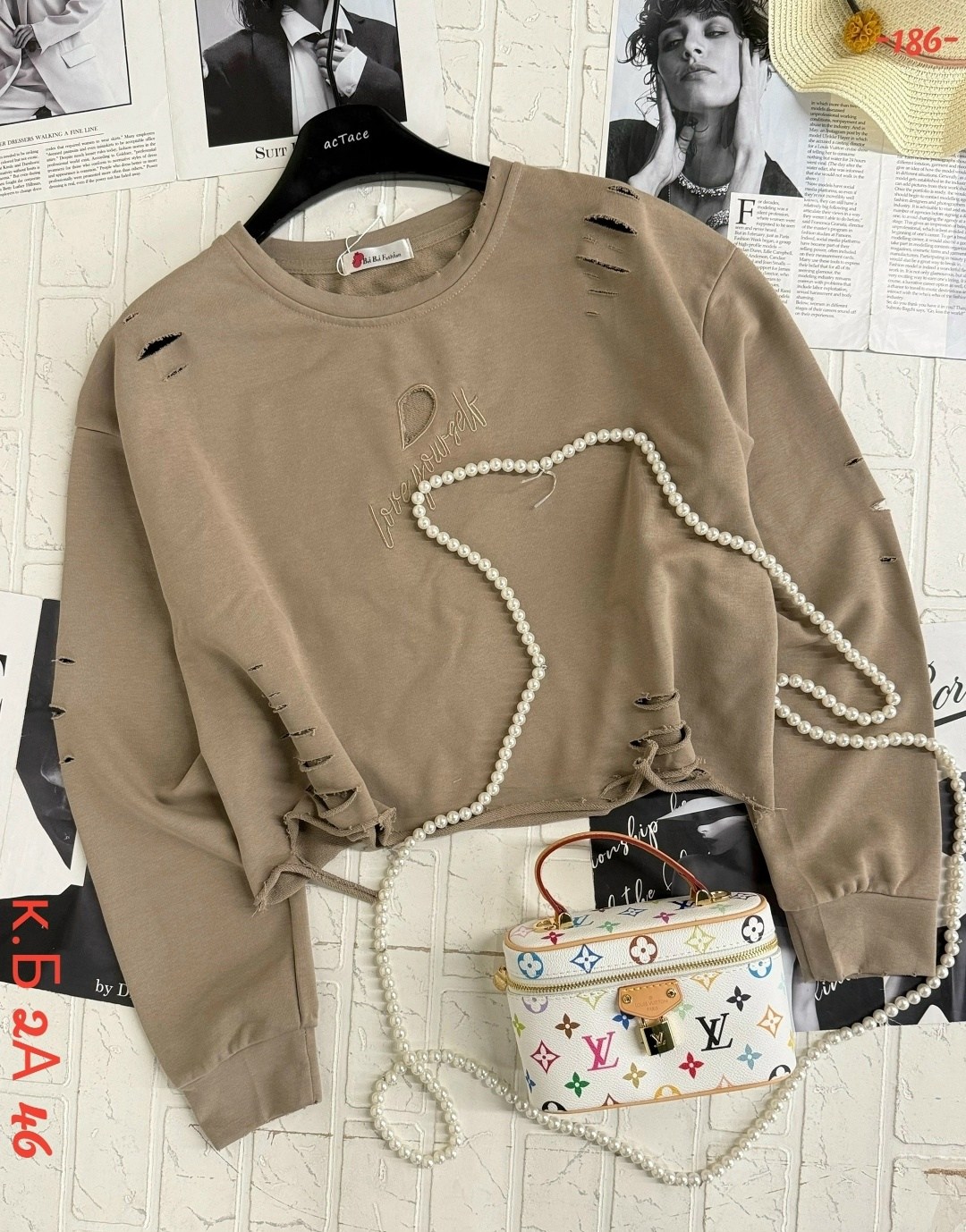 женские кофты,кофта оверсайз модная рваная с дырками kk fashion,свитшот розовый,женский свитшот,свитер кофта