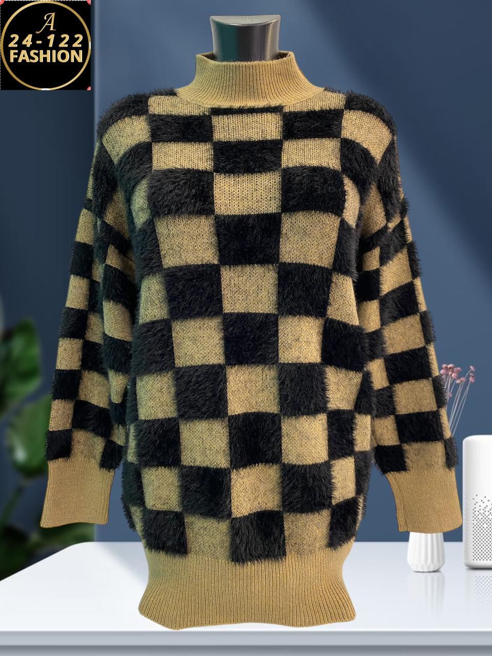 свитера женские,свитер модный,женская кофта,свитер в клетку,стильный свитер
