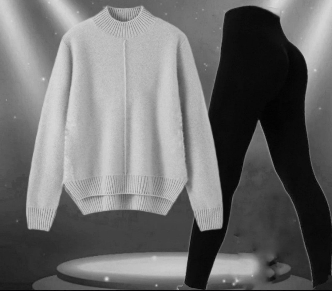 свитер под лосины,легинсы женские,леггинсы теплые,леггинсы в рубчик из шерсти и кашемира sd-700,женские леггинсы