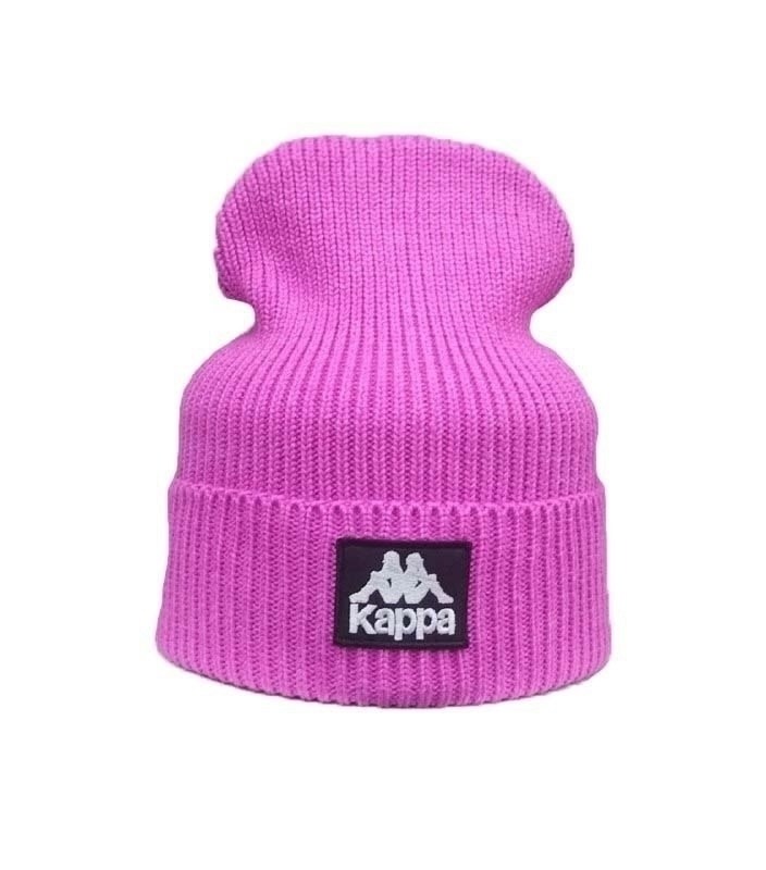 шапка kappa,шапка kappa черный,черная женская шапка kappa,зимняя шапка kappa,шапка мужская kappa