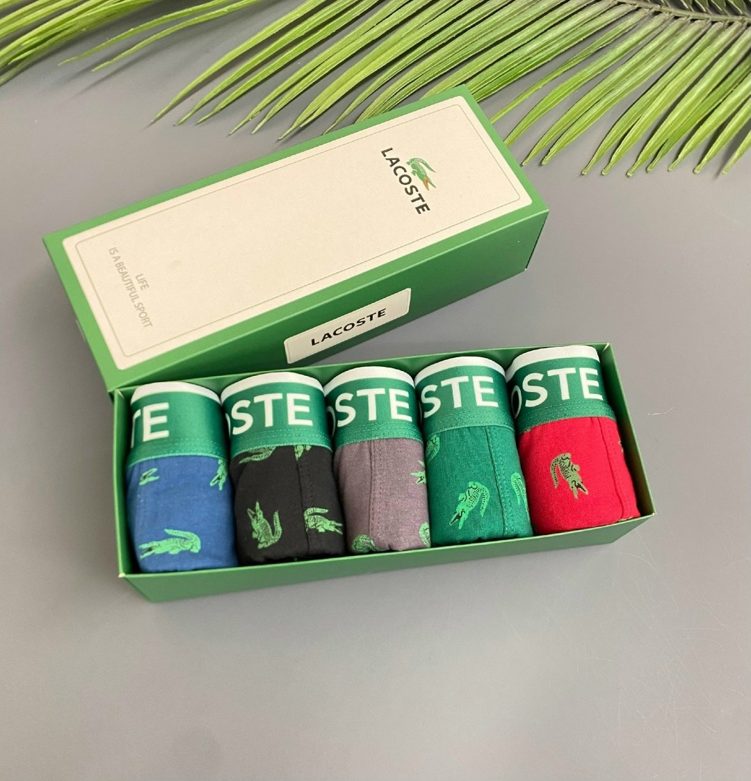 набор мужских трусов lacoste,трусы мужские боксеры набор 5 шт lacoste,набор боксеров лакост,набор трусов мужских,набор трусов lacoste 5шт + коробка