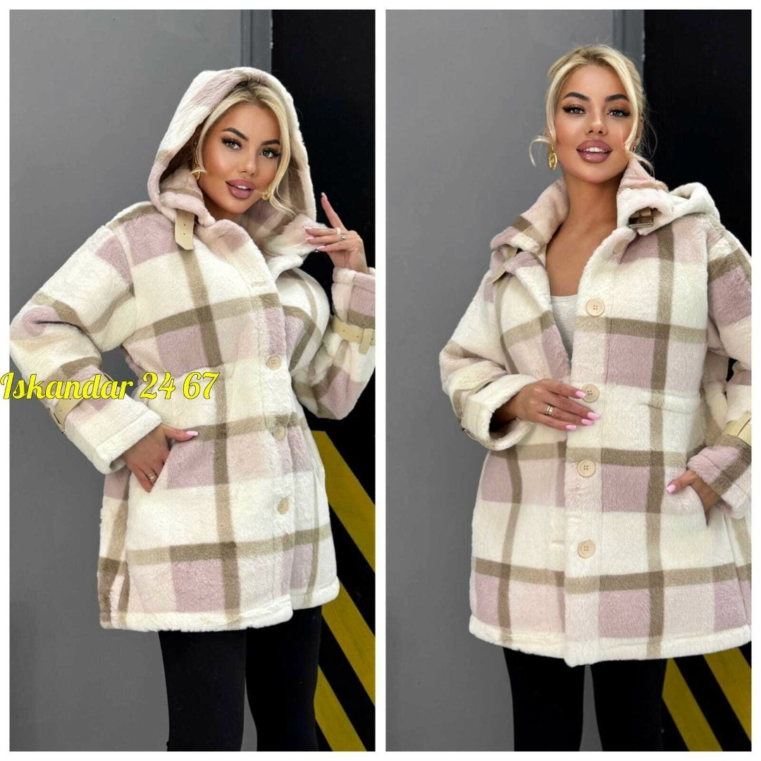 пальто в клетку,рубашка женская теплая оверсайз в клетку,женская куртка,полупальто демисезонное, куртки женские