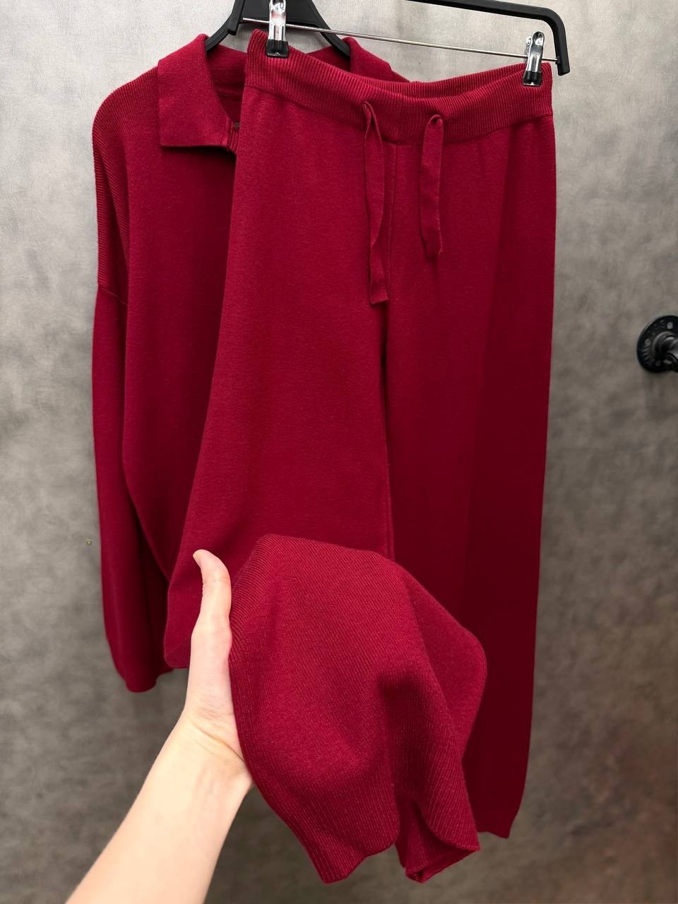 трикотажные костюмы,вязаный женский костюм свитер и брюки,костюм вязаный со штанами,костюм вязаный с брюками sulimoff 285153459,костюм вязаный