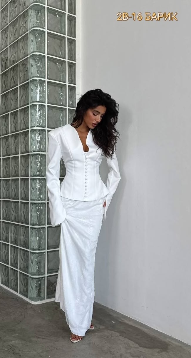 свадебное костюм,костюм с юбкой,костюм,платье стиль,женский костюм белый