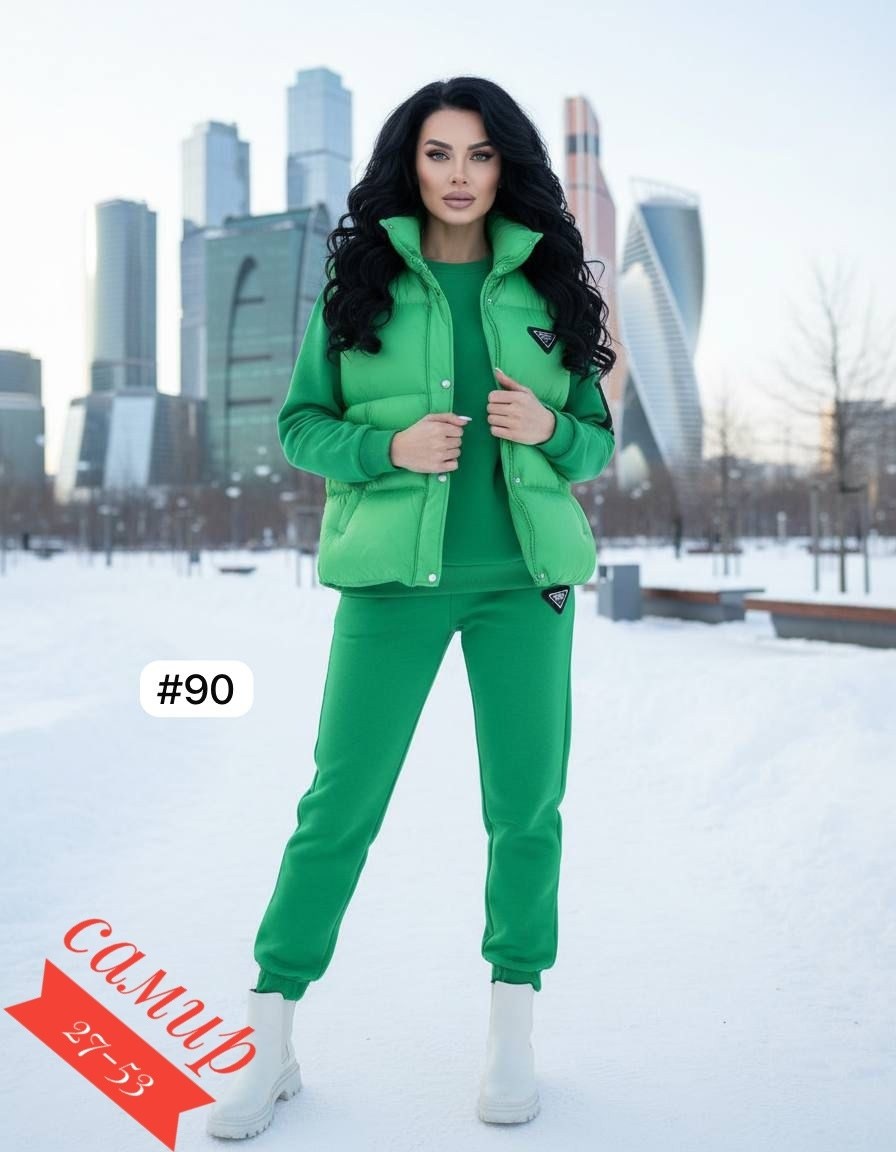 костюм тройка с курткой black&brand,жилетка женская,костюм женский тройка,теплый костюм,костюм тройка moncler на флисе женский