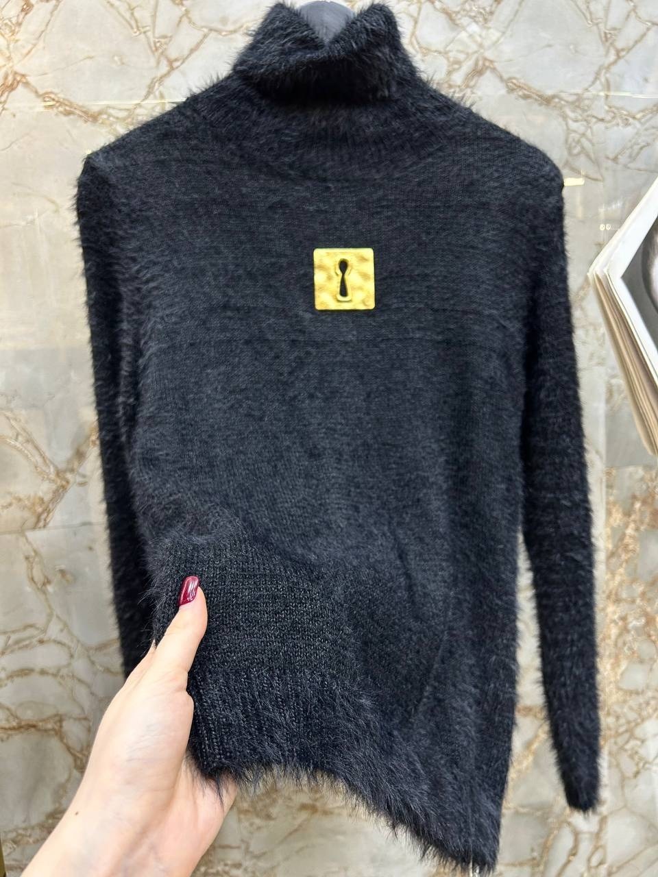 свитер с высоким воротником,женский свитер,водолазка,свитер