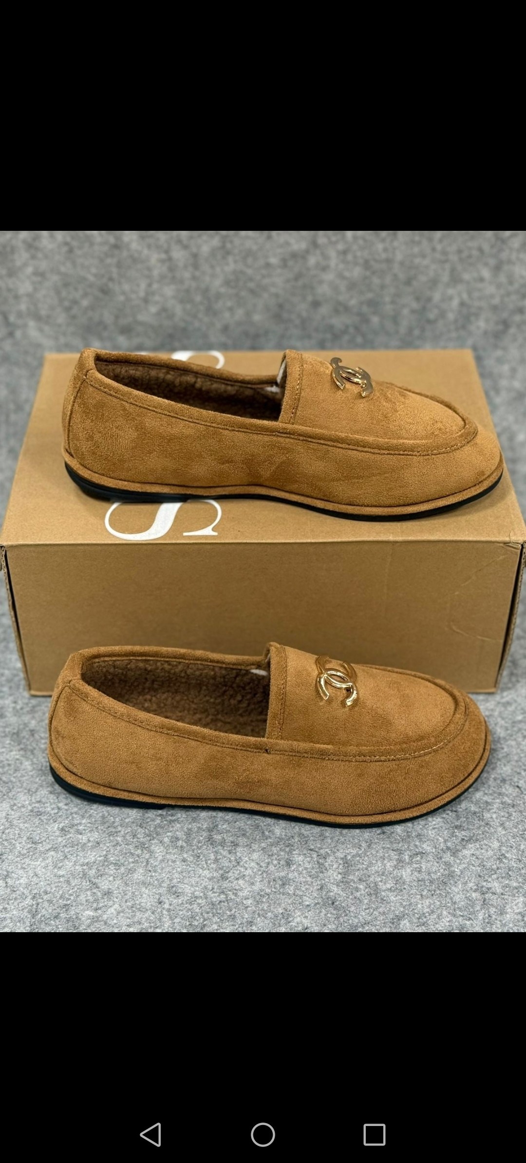 лоферы chanel,,женские замшевые лоферы chanel коричневые с мехом,лоферы женские на меху chanel,лоферы шанель