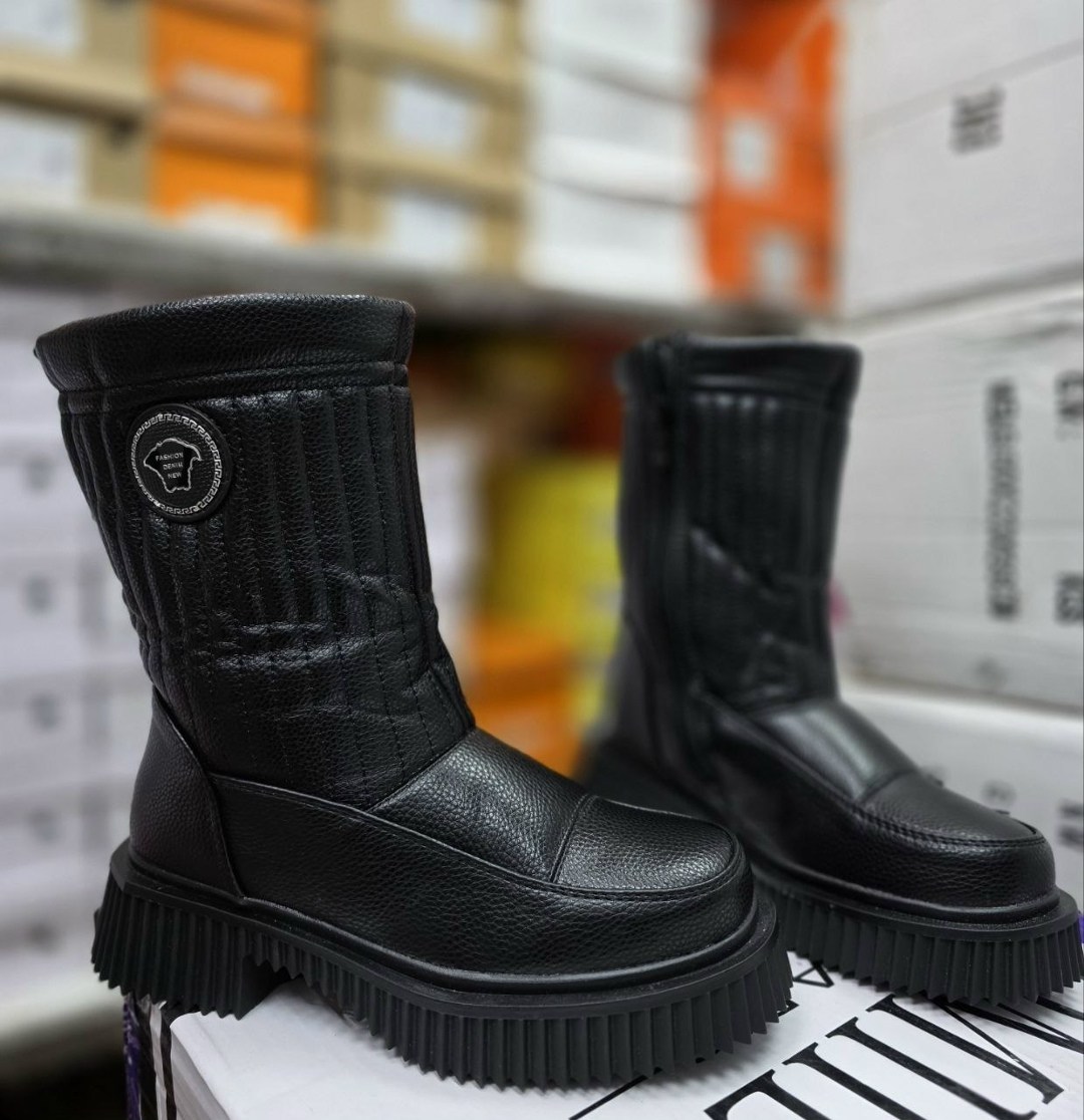 женские дутики,зимние женские дутики,,дутики зимние мех,сапоги