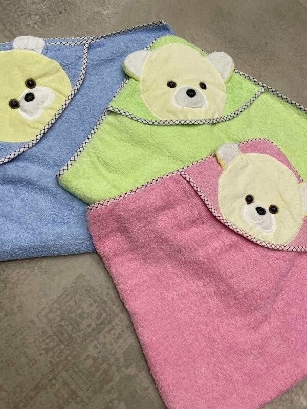 полотенце уголок для новорожденных,банное полотенце детское с капюшоном,полотенец детский,детские полотенца,полотенце детское с капюшоном