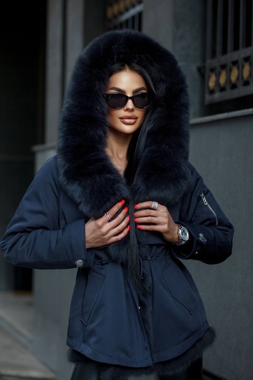 парка с натуральным мехом schikui_shop_furs цвет темно-синий,парка с натуральным мехом schikui_shop_furs,парка зимняя с натуральным мехом schikui_shop_furs,дита фурс парка,парка с натуральным мехом пе