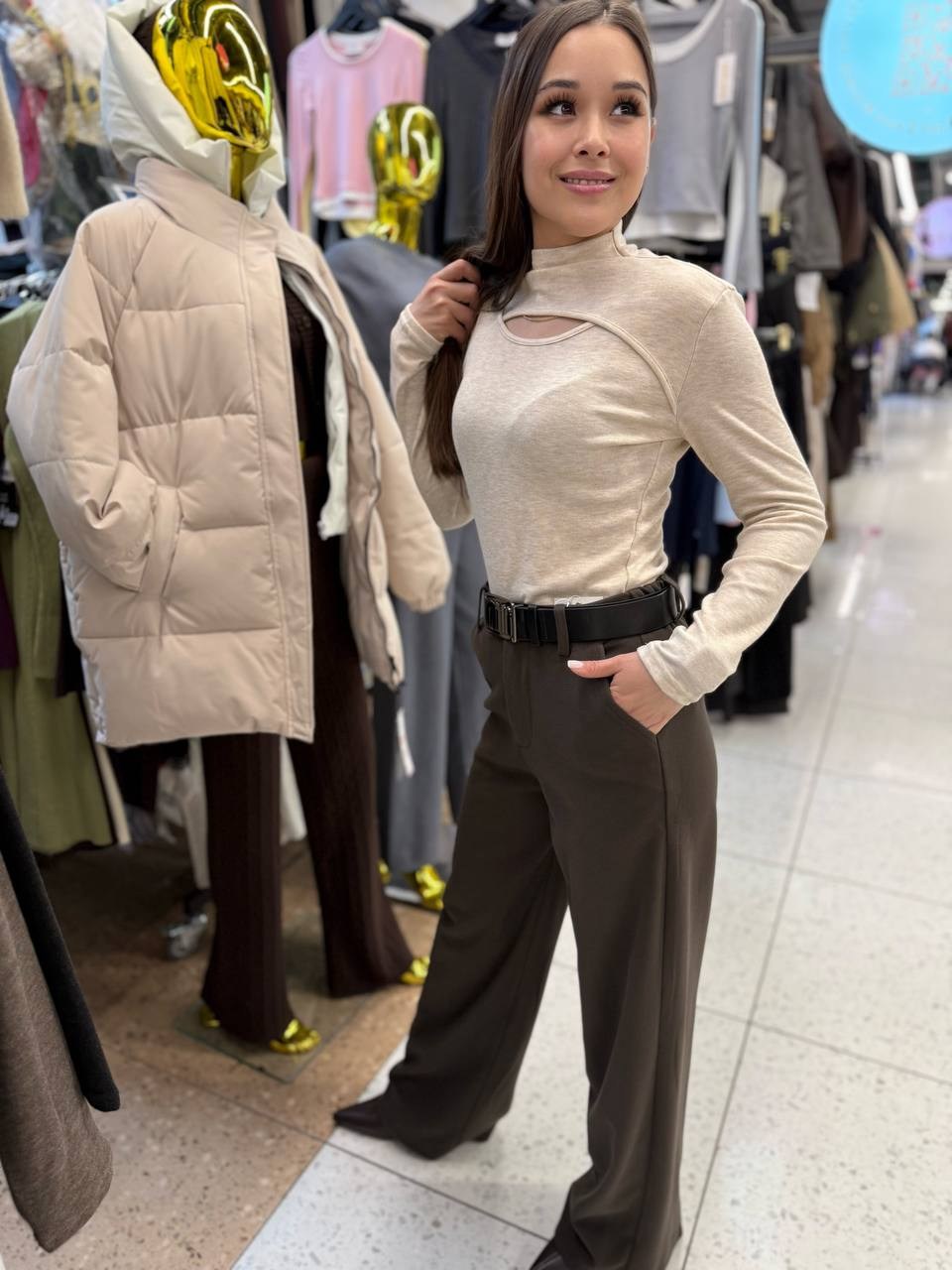 джемпер бежевый,кофта женская,одежда для женщин,джемпер водолазка женская