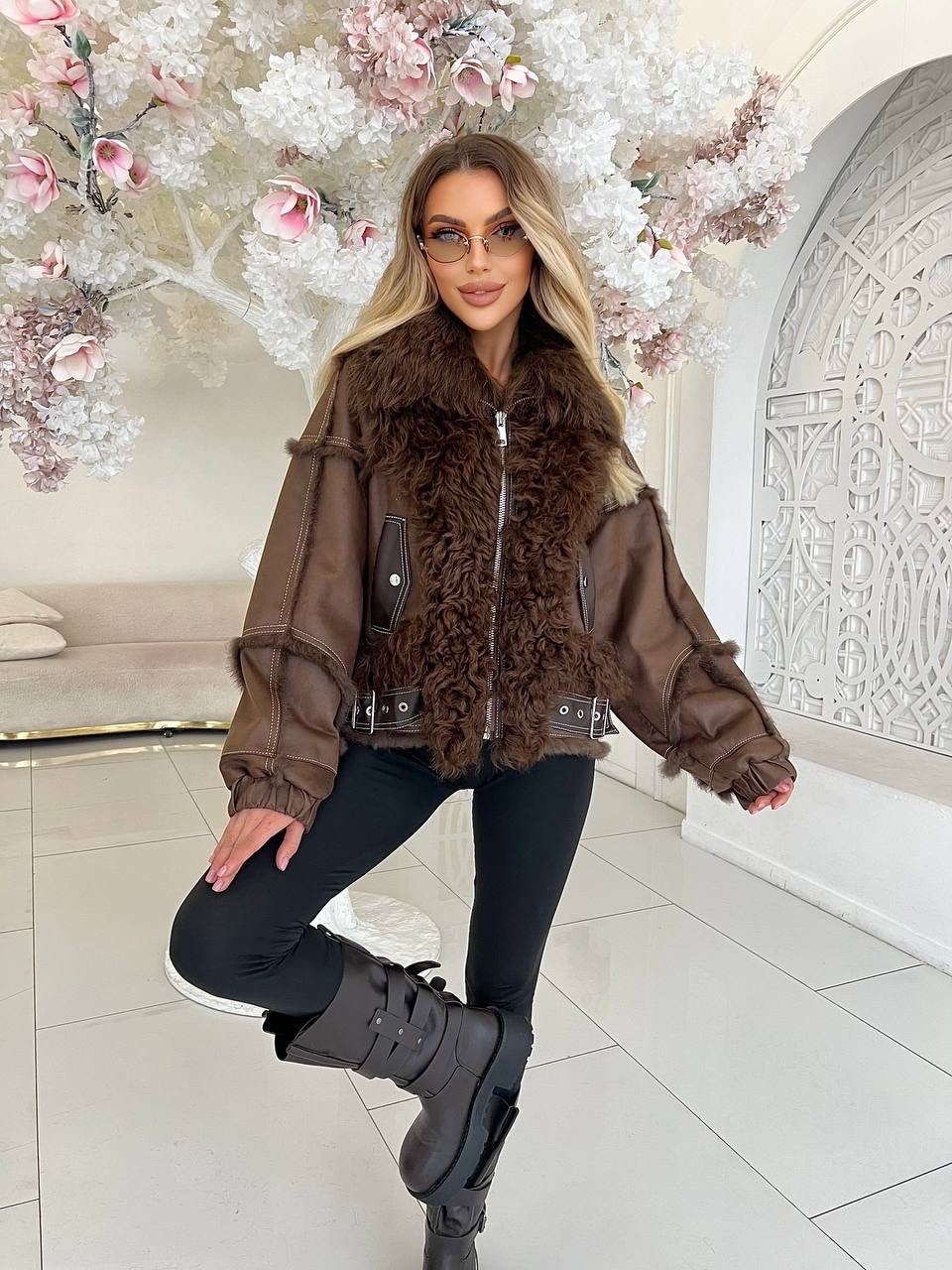 комбинированная куртка с натуральным мехом,куртка с натуральным мехом,куртка с мехом,меховая куртка,куртка с натуральным мехом внутри мех кролик