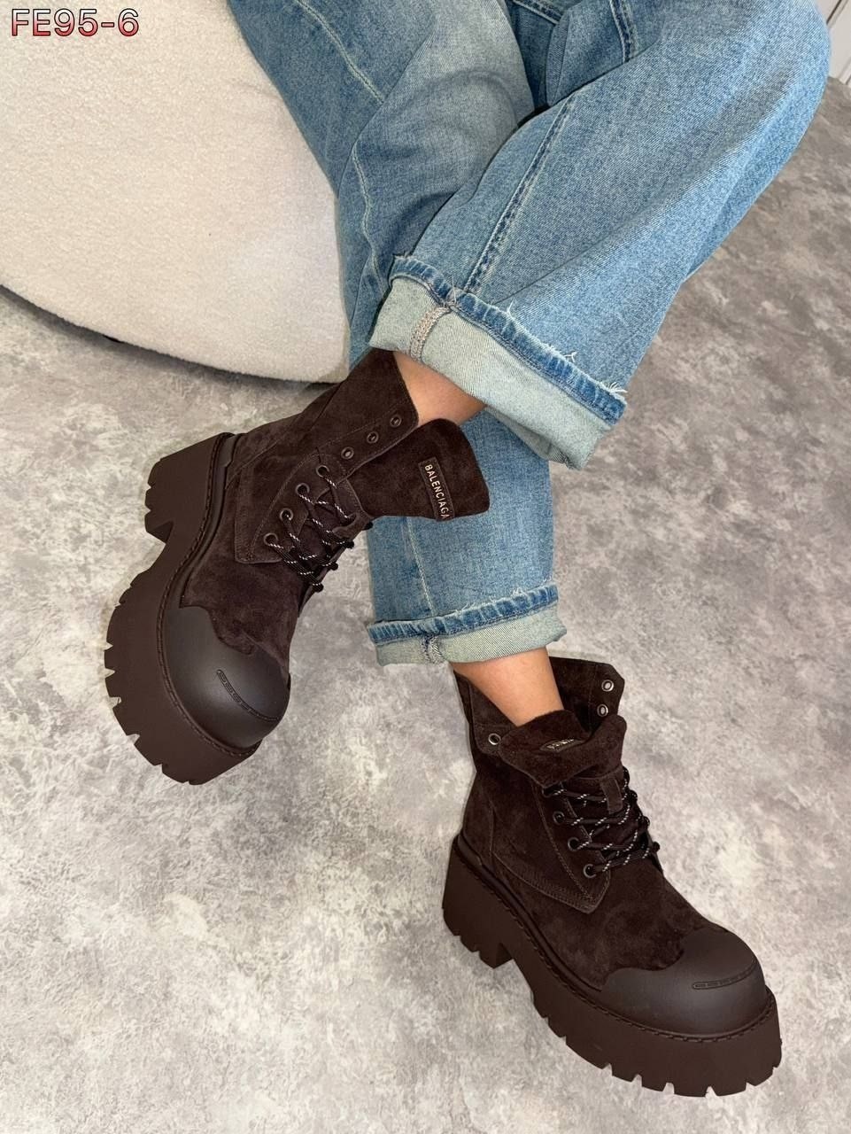 ботинки осенние balenciaga,стильные ботинки,ботинки челси balenciaga,ботинки осенние balenciaga premium shoes цвет темный горький шоколад,ботинки осенние balenciaga premium shoes