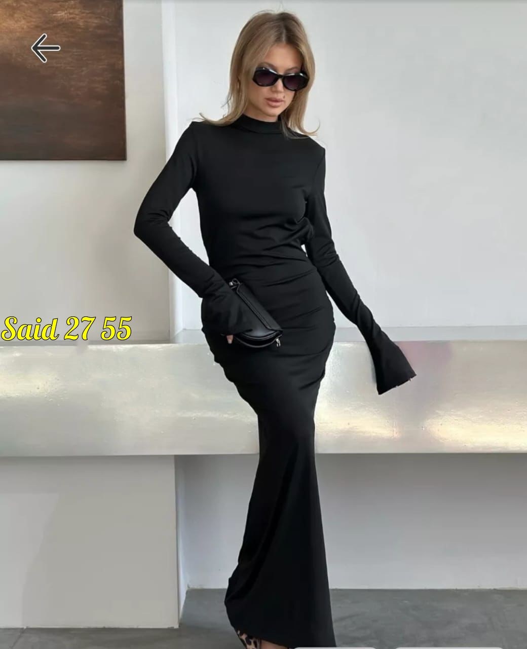 платье приталенное с вырезом на спине черное,платье с открытой спиной,платье,платье приталенное с вырезом на спине emberens,платье женский emberens черный вечерний/праздничный длинный полиэстер, эласт