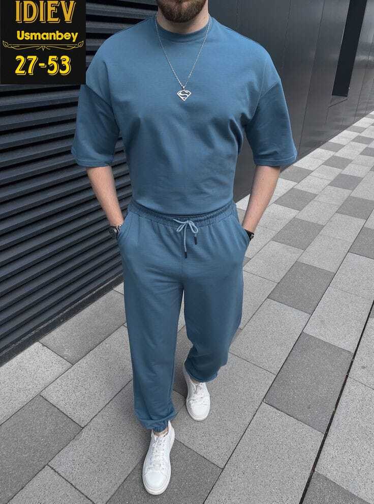 костюм с футболкой и брюками,костюм спортивный мужской летний оверсайз,мужские костюмы спортивные,костюм спортивный мужской летнее,мужская мода