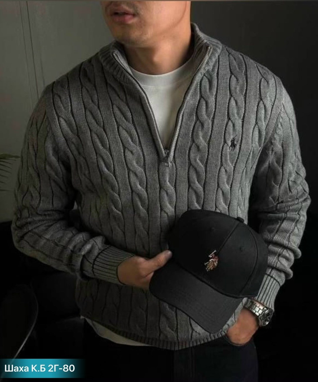 свитера мужская,polo ralph lauren свитер,свитер мужской polo ralph lauren вязаный с воротником на молнии синий,свитер,polo ralph lauren big & tall cable knit cotton quarter zip sweater