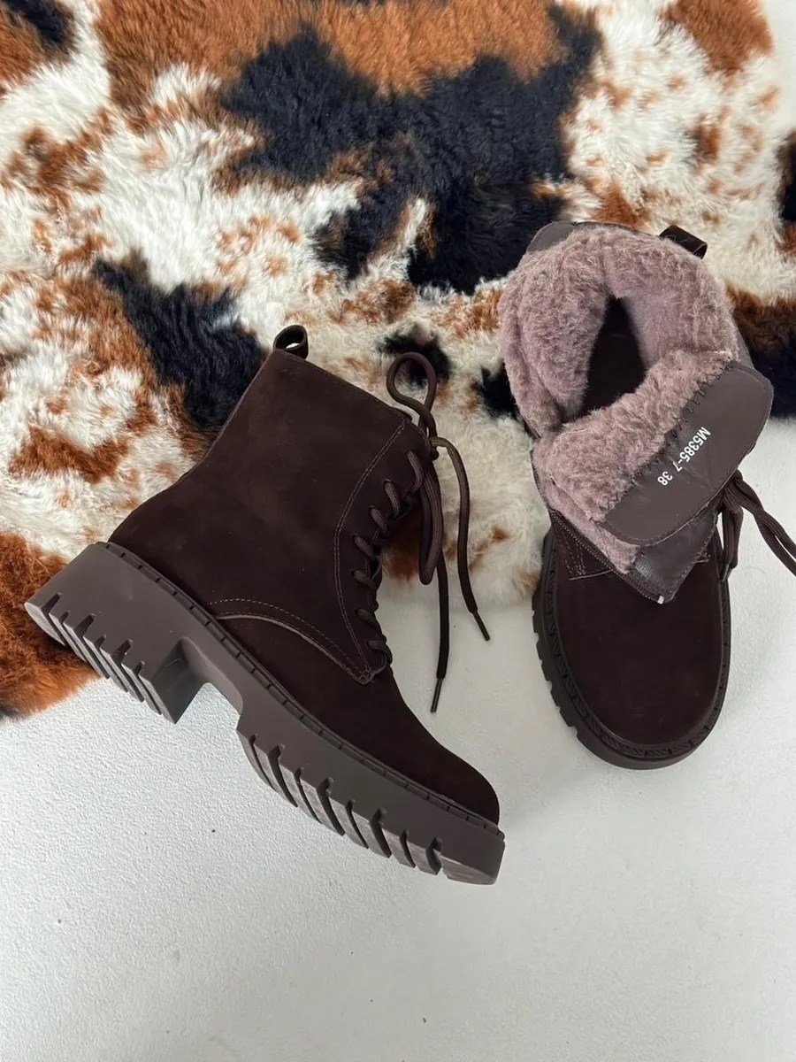зимние ботинки высокие на платформе натуральная кожа теплые obba 171748818,,ботинки женские,ботинки весенние натуральная замша женские,зимние женские ботинки