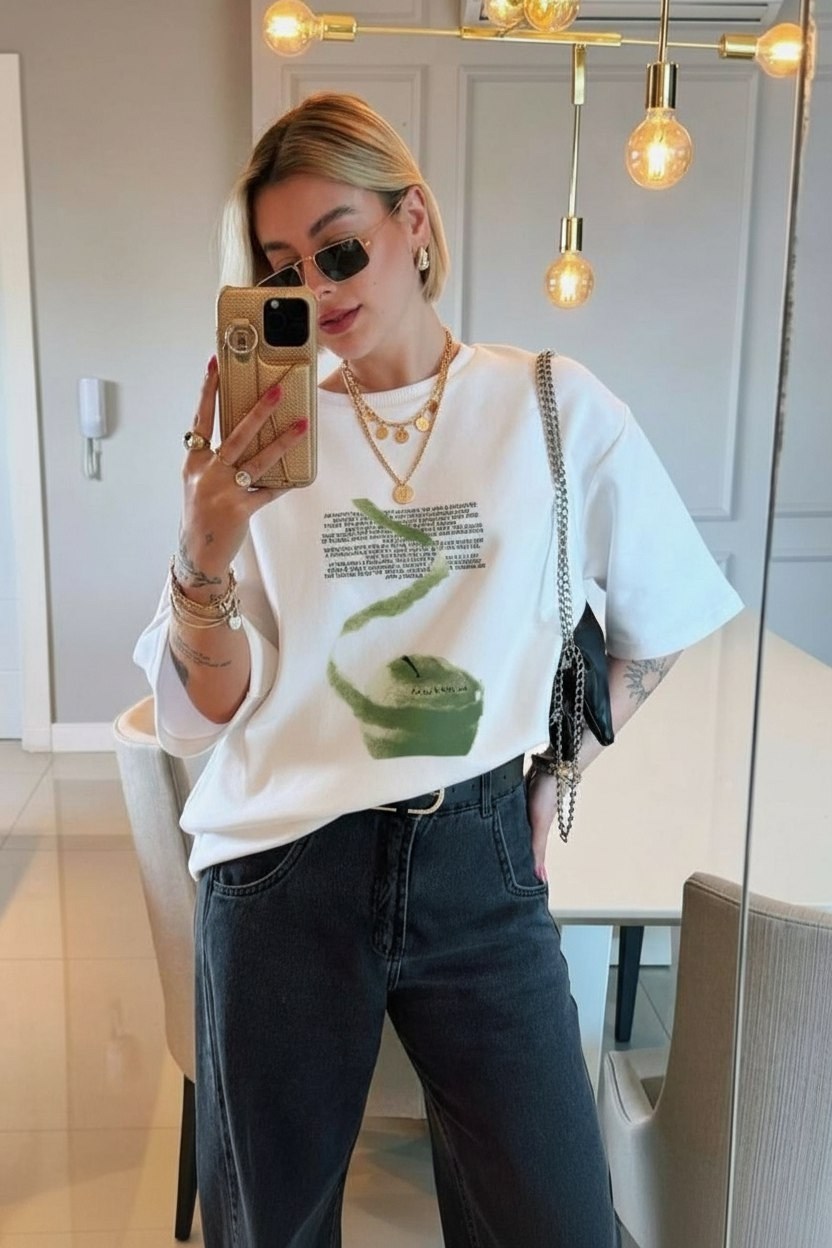 футболка оверсайз,женская футболка оверсайз,футболке,стильные наряды,футболки и топы