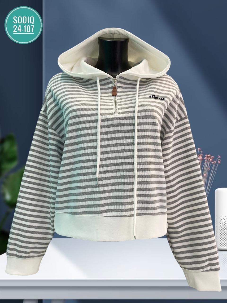 кофта до талии,полосатая толстовка,женское толстовка,толстовка в полоску,женская кофта