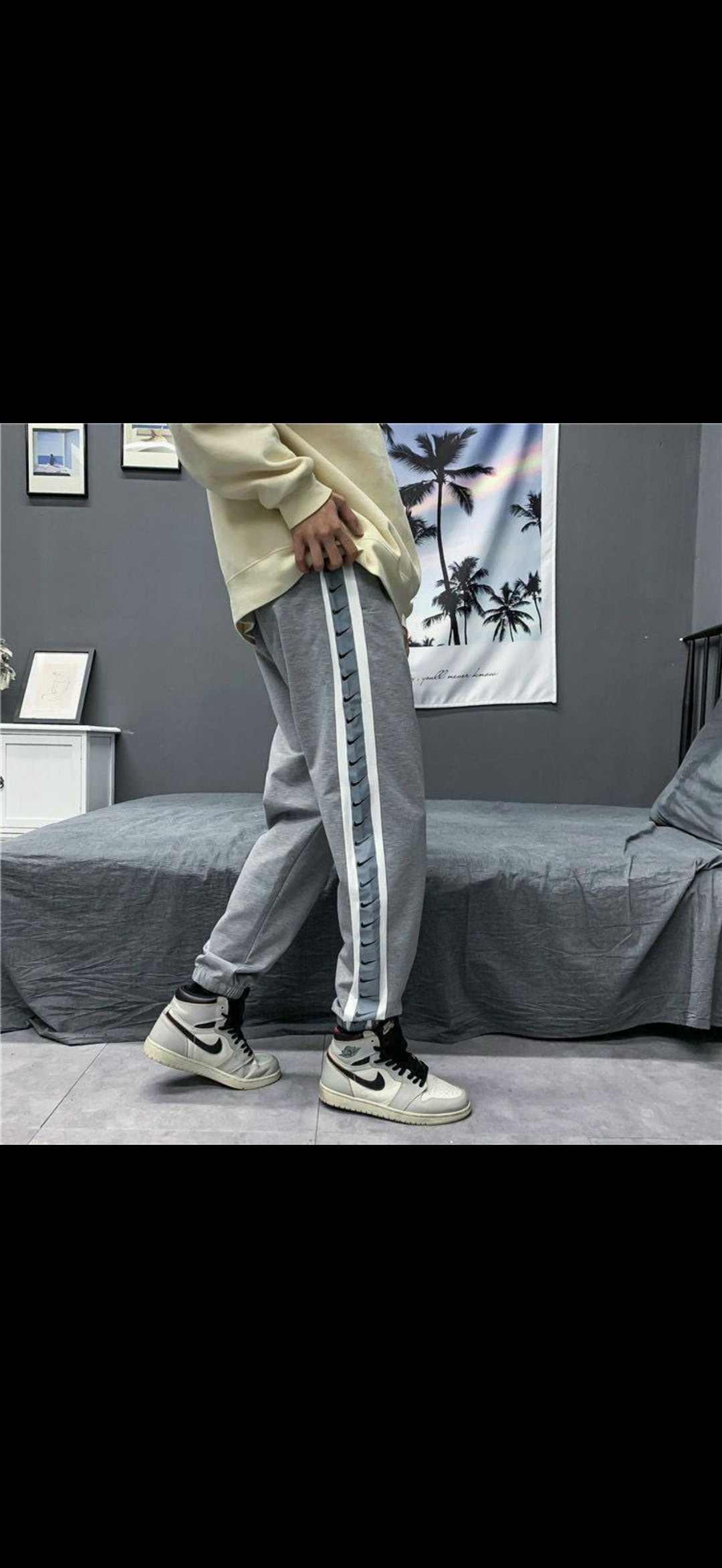 спортивные штаны nike мужские,спортивный штаны,спортивные штаны nike,спортивные мужские штаны найк со рефлективными лампасами,джоггеры серые