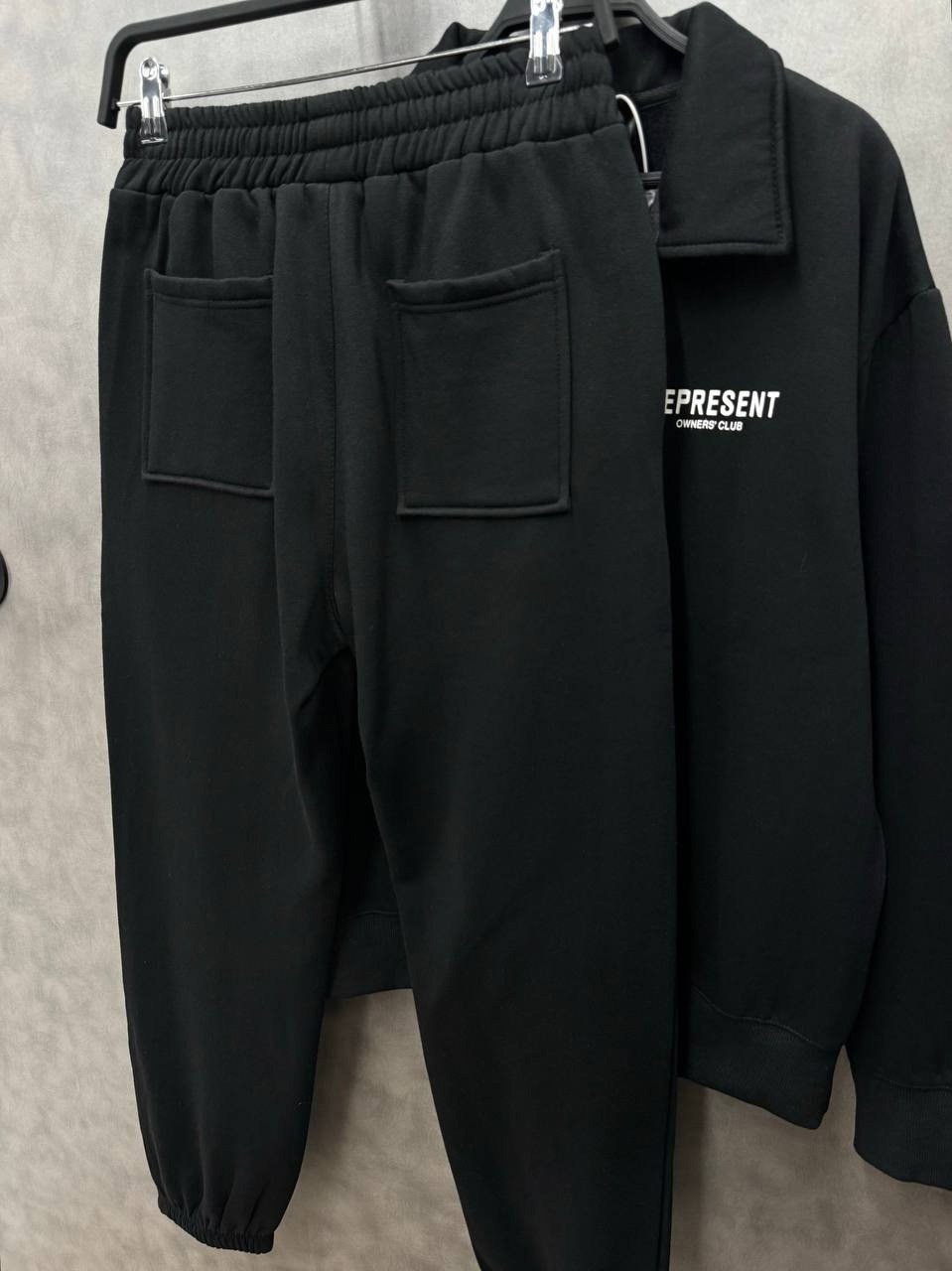 мужская кофта,свитшот represent,поло свитшот,мужские свитшоты,толстовка поло