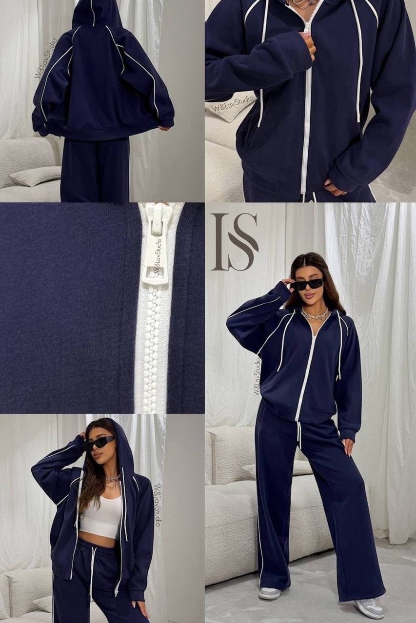 спортивный велюровый костюм,женский спортивный костюм велюровый,спорт костюм из велюра,костюм из велюра удлиненный темно-синий,велюровый костюм