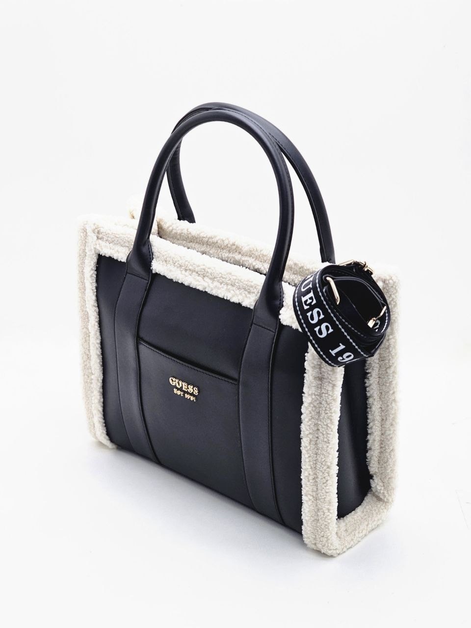 сумка женская guess,сумка guess,сумка женская guess с мехом,сумка женская guess тоут,сумка