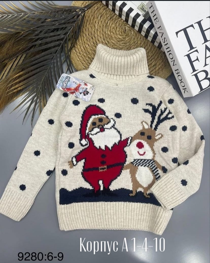 свитер новогодняя,новогодний джемпер,свитер детский,детская кофта,свитер детская