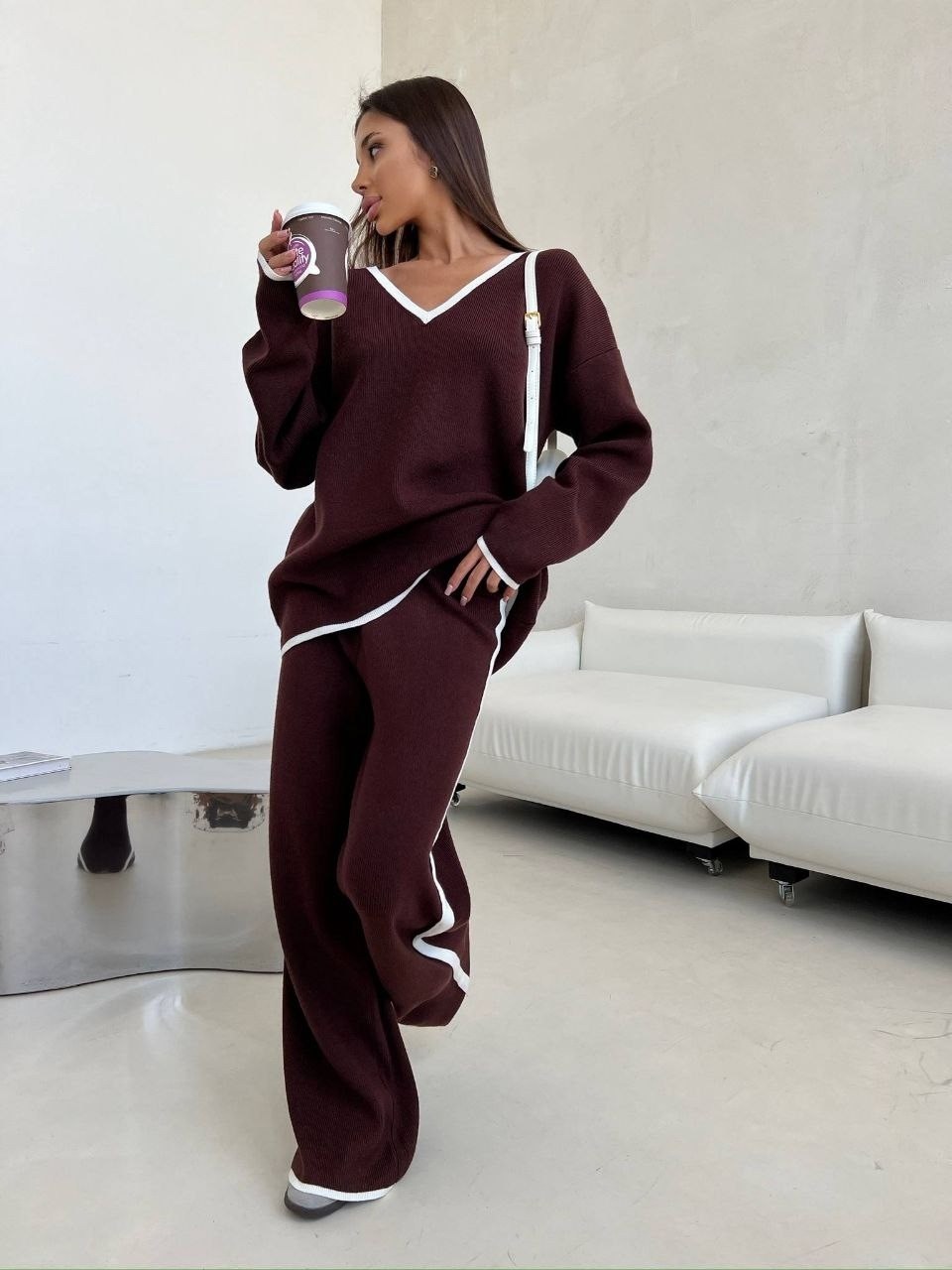 костюм двойка кашемир,костюм женский,костюм двойка женская,костюм с брюками теплый,костюм двойка