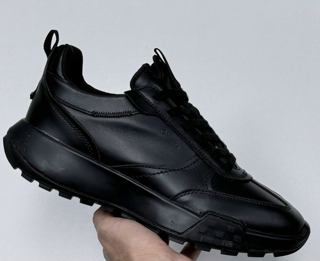 ,мужские кроссовки ecco retro sneaker m черный,кроссовки retro sneaker m ecco,мужские кроссовки,черные кроссовки