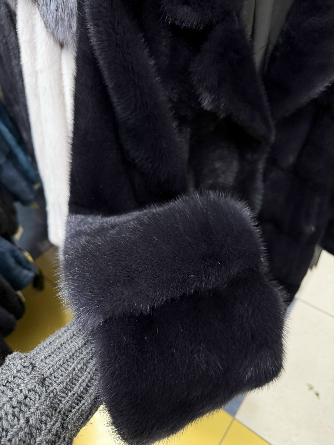 шуба норковая,норковая шуба с английским воротником,шуба из норки,шубка из меха импортной норки с английским воротником цвет графит,шуба норка