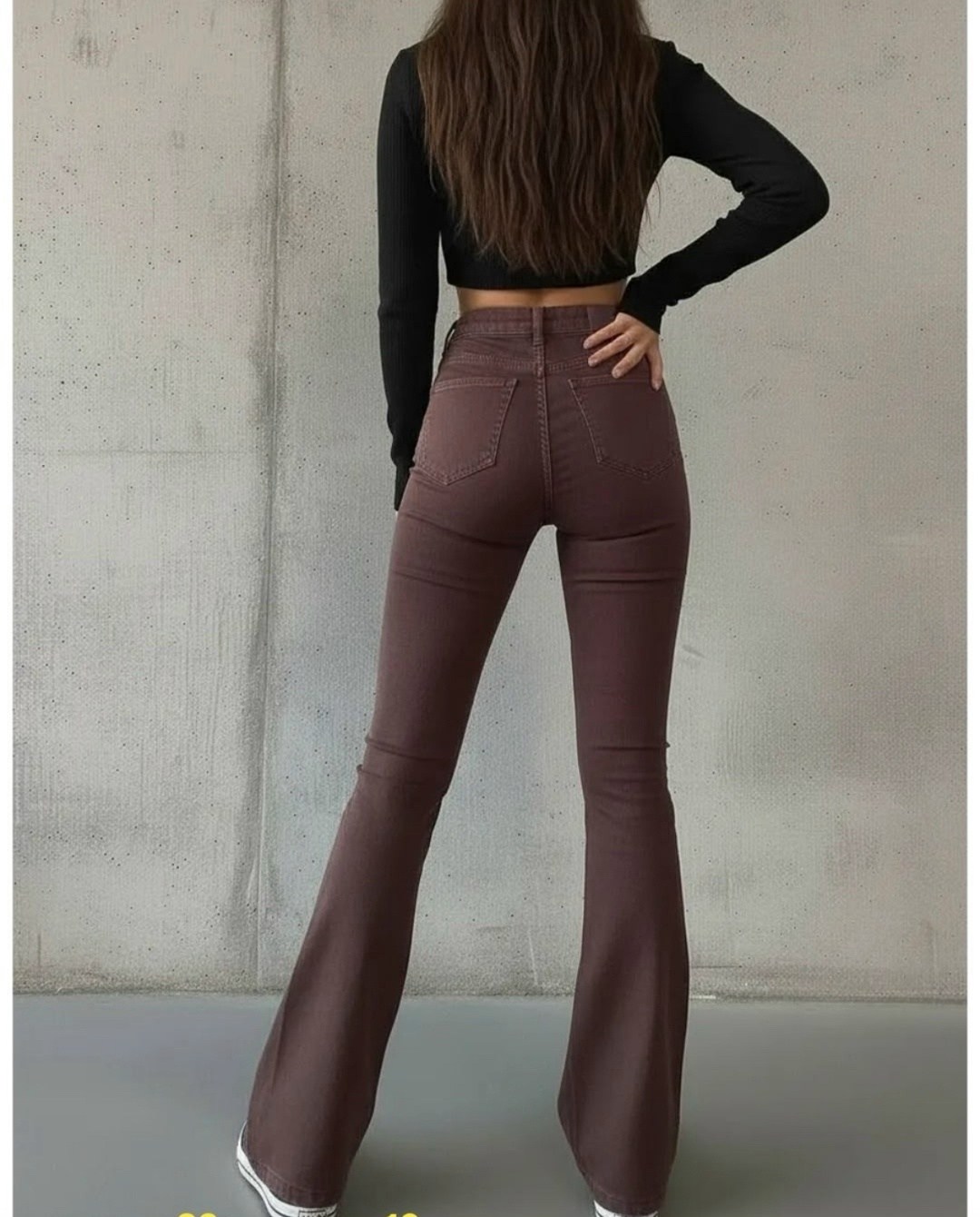 джинсы клеш женские,женские расклешенные джинсы,коричневые джинсы клеш женские,коричневые расклешенные джинсы,расклешенные джинсы