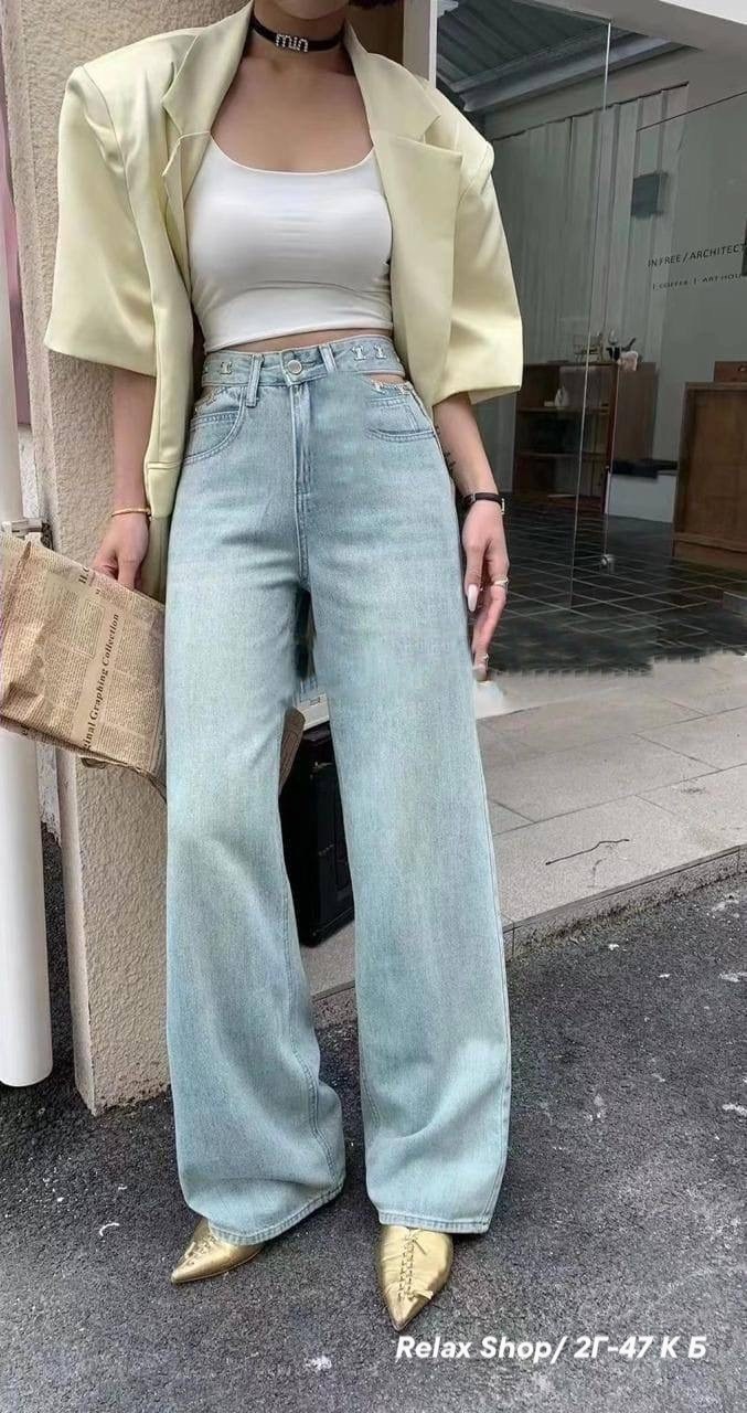 джинсы клеш,джинсы женские,джинсы палаццо на высоких женщин,джинсы палаццо,джинсы палаццо с высокой посадкой stylers