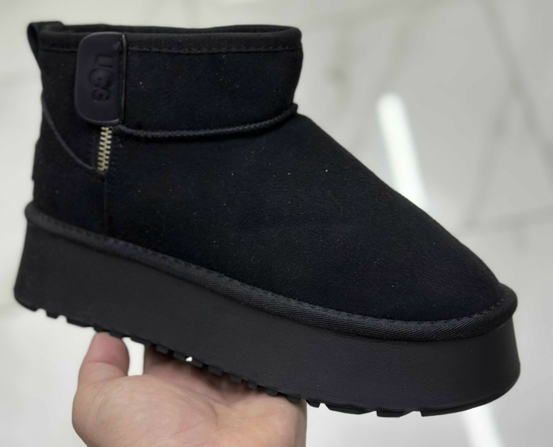 мужские угги ugg classic mini зимние черные,угги женские,женские кожаные угги,угги зимние на платформе,мужские угги ugg mens classic ultra mini leather black