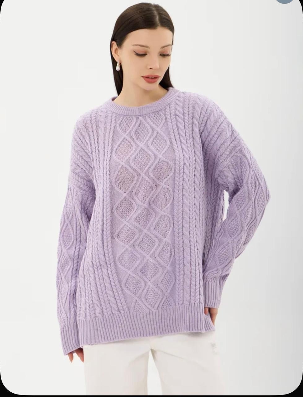 джемпер бежевый,джемпер,вязаные свитера женские,женский свитер,джемпер с косами