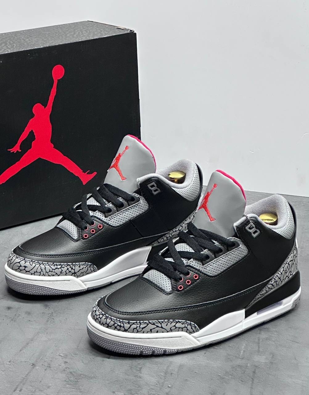 air jordan 3 black cement,nike air jordan 3,кроссовки air jordan 3,nike air jordan 3 retro,кроссовки air jordan 3 retro