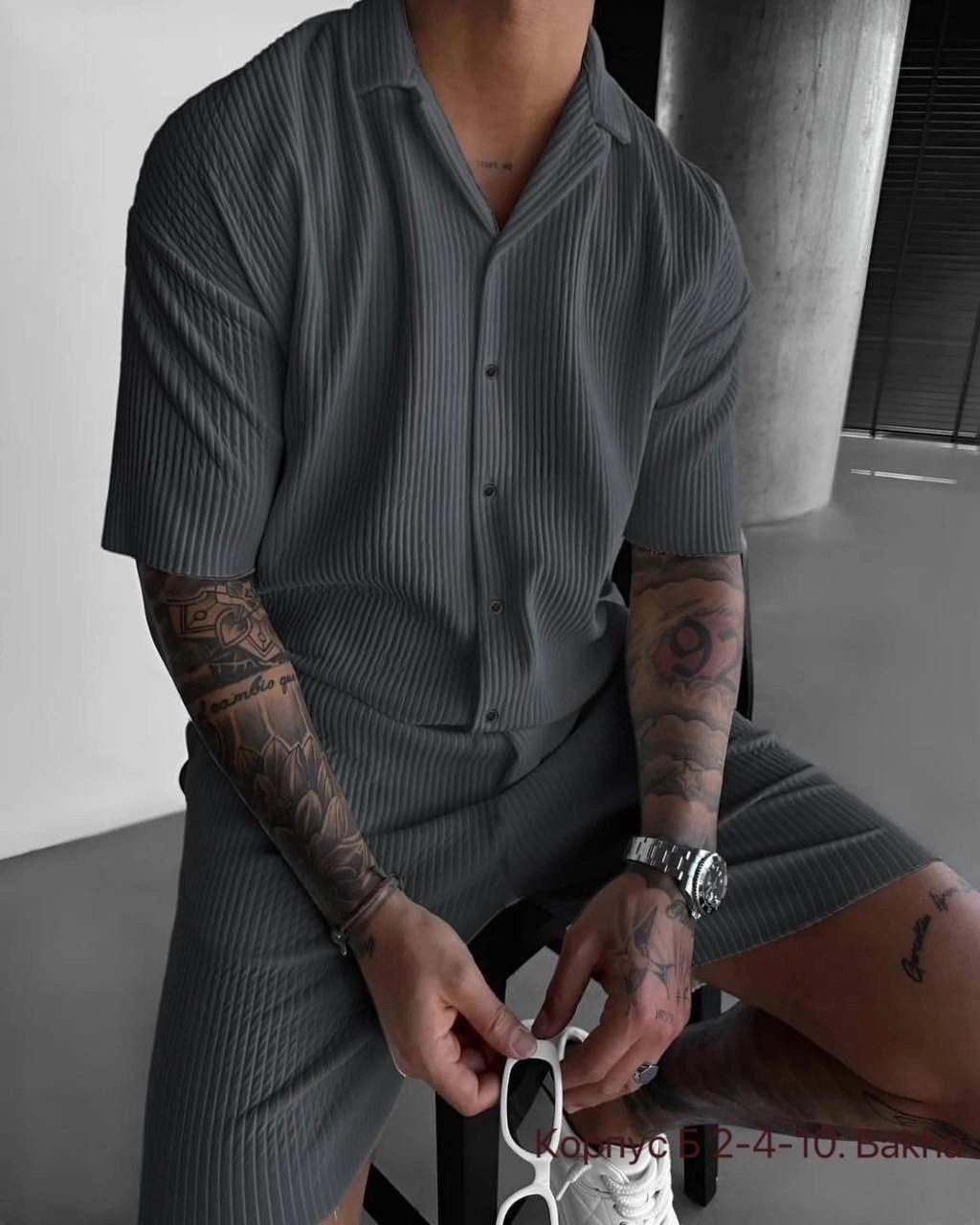 костюм рубашка и шорты,мужской летний костюм с шортами,мужская мода,мужская рубашка,костюм летний мужской