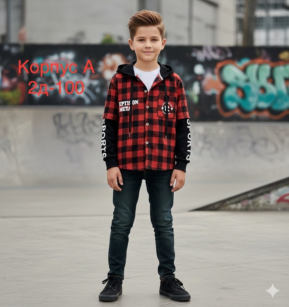 рубашка с капюшоном для мальчика из футера,рубашка с капюшоном для мальчика,рубашка для мальчиков,рубашка с капюшоном в клетку,рубашка для мальчика с капюшоном в клетку